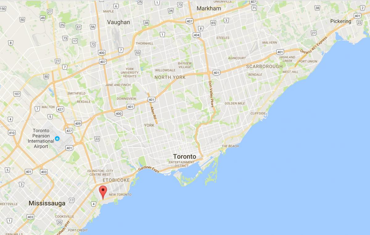 Peta Lama Cawangan daerah Toronto