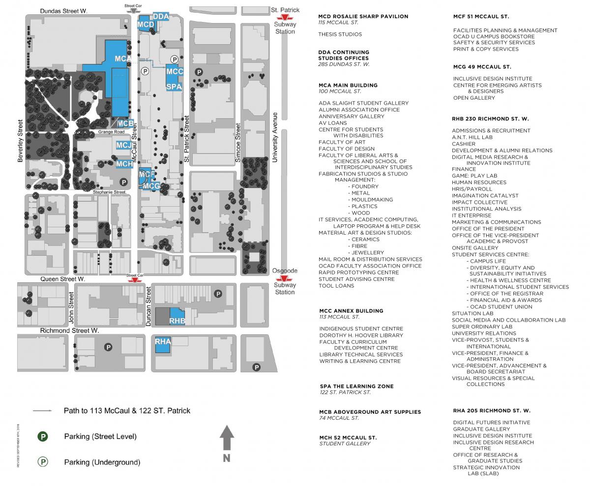 Peta OCAD University Toronto