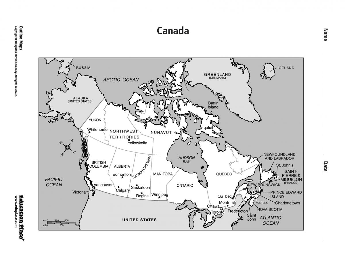 Peta Toronto di kanada