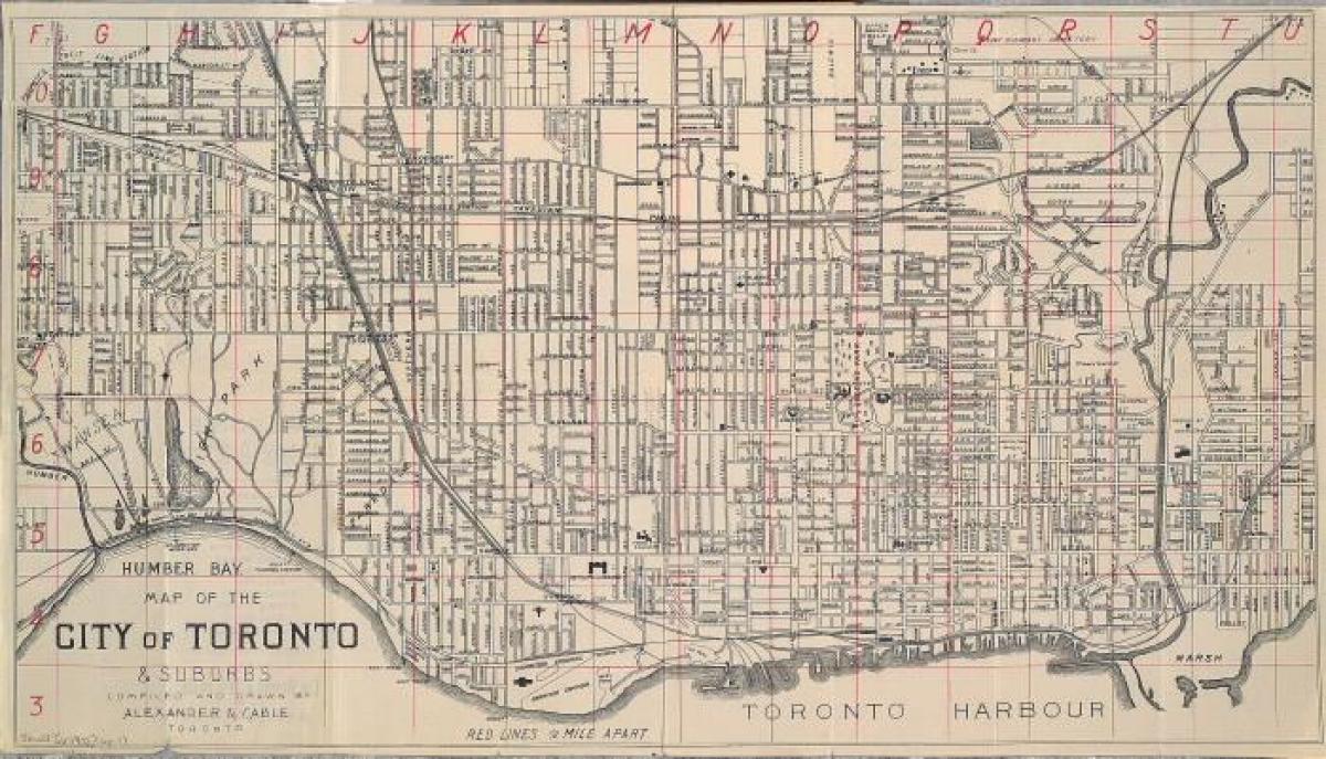 Peta Toronto tahun 1902