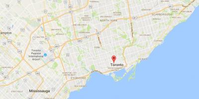 Peta Baldwin Kampung daerah Toronto