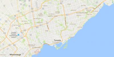 Peta Baru di Toronto daerah Toronto