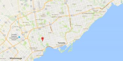 Peta Bayi Ketika daerah Toronto