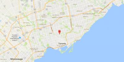 Peta Taman Rusa daerah Toronto