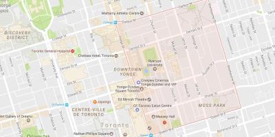 Peta Taman Daerah Kota Toronto
