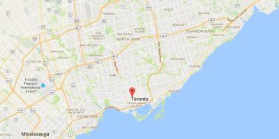 Peta Kensington Pasaran daerah Toronto