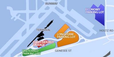 Peta Kerbau Niagara parkir bandara