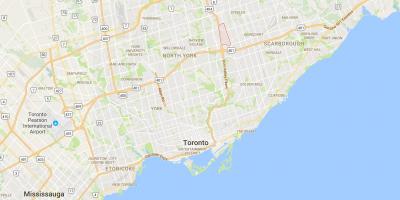 Peta Menyenangkan Melihat daerah Toronto