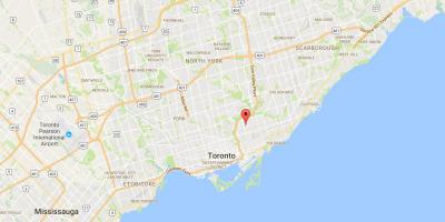 Peta Pape Kampung daerah Toronto