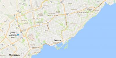 Peta Puteri Taman daerah Toronto