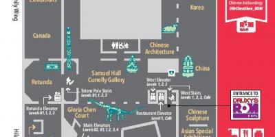 Peta Royal Ontario Museum tahap 1