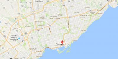Peta St Lawrence daerah Toronto