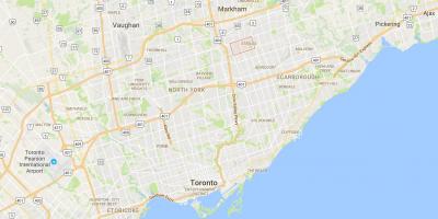 Peta Steeles daerah Toronto