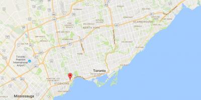 Peta Stonegate-Termasuk! daerah Toronto