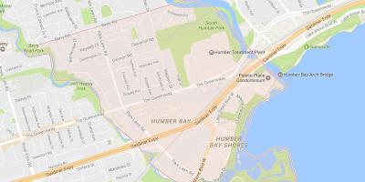 Peta Stonegate-Termasuk! kawasan kejiranan Toronto