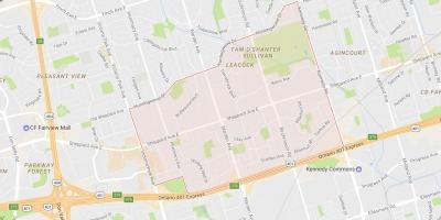 Peta Tam o'shanter – Sullivan kejiranan Toronto