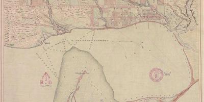 Peta tanah York Toronto 1787-1884