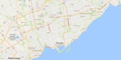 Peta Tak Mills daerah Toronto