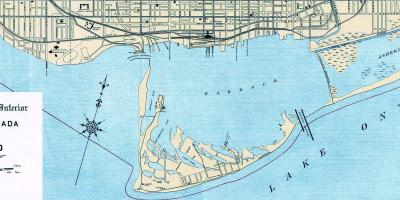Peta Toronto Pelabuhan tahun 1906