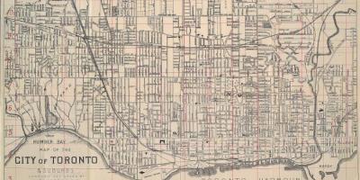 Peta Toronto tahun 1902